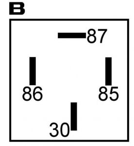 Mini relais 24V avec diode
