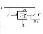 Relais essuie glace 12V - Relais programmable 12V CAO160928