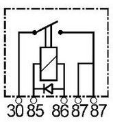 Mini relais 12V - Mini relais 12V CAO161009
