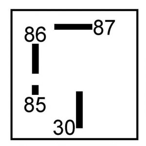 Relais pompe essence 12V Mahle