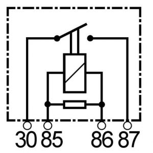 Relais pompe essence 12V Mahle - Relais temporisé pour HC CARGO 161121