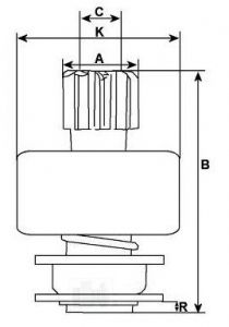 Lanceur compatible pour démarreur ZEN 1070 - CAO230336