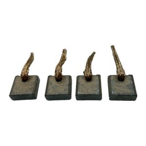 Balais de charbon compatible pour démarreur BOSCH 1004320155 - Jeu de balais charbon pour démarreur ALFA ROMEO 60813461
