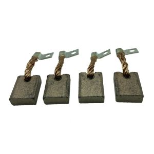 Balais de charbon compatible pour démarreur WAI 689300 - Jeu de balais charbon démarreur FIAT 4044309