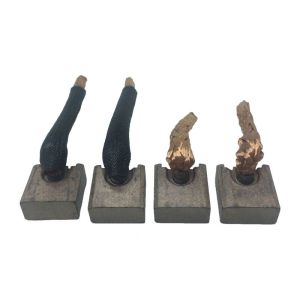 Balais de charbon compatible pour démarreur VALEO D7R48 - Jeu de balais charbon démarreur VALEO D7R48