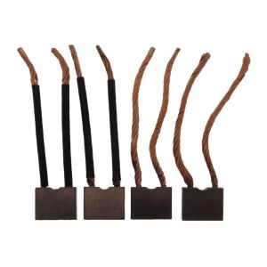 Balais de charbon compatible pour démarreur VALEO D11E58 - Jeu 4 charbons / démarreur