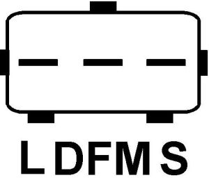 Alternateur compatible pour FORD YC1U10300DA - Schéma