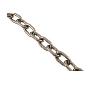 Bobine 50m de chaîne droite à maillon court Ø 5mm (Inox) - Chaîne droite en inox à maillon court de diamètre 5,0mm