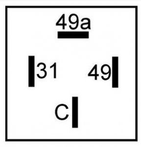 Centrale clignotante compatible pour DURITE - HCUK 074425