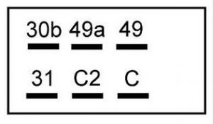 Centrale clignotante Wehrle pour WOOD AUTO FLH2811