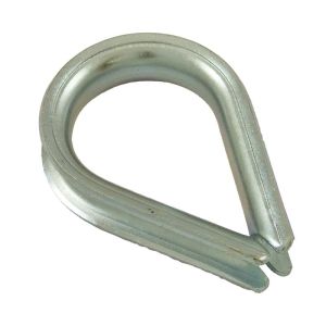 Cosse-coeur grande ouverture renforcée Ø 12mm (Acier)