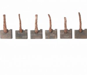 Balais de charbon compatible pour démarreur BOSCH 1004320261