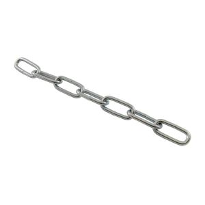 Bobine 35m de chaîne droite à maillon long Ø 6mm (Inox) - Chaîne droite en inox à maillon court de diamètre 6,0mm