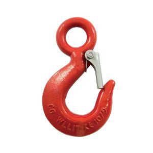 Crochet de levage avec linguet de sécurité CMU 1600kg (Acier)