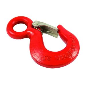 Crochet de levage avec linguet de sécurité CMU 800kg (Acier) - Crochet de levage à linguet jusqu'à 800kg