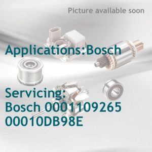 Couronne porte balais compatible pour démarreur BOSCH 0001109345