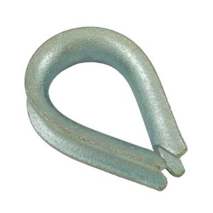 Cosse-coeur petite ouverture renforcée Ø 14mm (Acier)