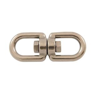 Émerillon Ø 16mm (Inox) - Émerillon INOX supportant jusqu'à 1260 kg