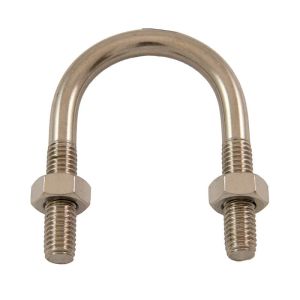 Étrier pour tube Ø21mm (Inox) - Étrier pour tube INOX avec un écartement de 22mm