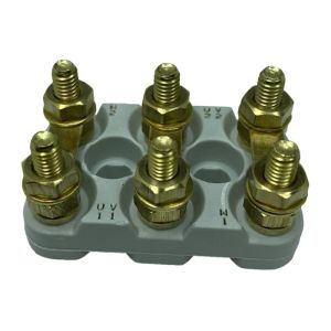 Plaque à bornes 40x25 mm avec trous oblong - Plaque à bornes 40x25 avec trous oblong