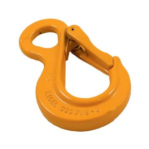 Crochet de levage à oeil et linguet CMU 5400KG (Haute Résistance) - Crochet de levage à oeil à linguet jusqu'à 5400 kg