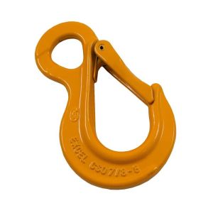 Crochet de levage à oeil et linguet CMU 3200KG (Haute Résistance)