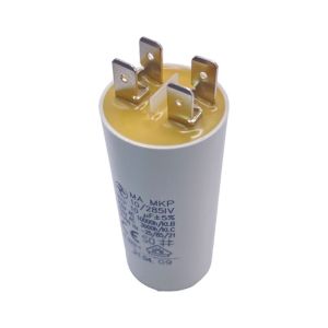 Condensateur permanent 10 µF à cosses pour moteur électrique ou pompe - Condensateur permanent 10 µF