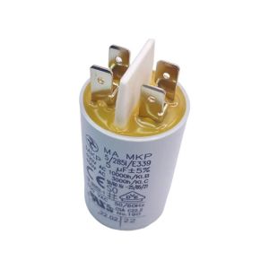 Condensateur permanent 5 µF à cosses pour moteur électrique ou pompe - condensateur à cosses 5µf