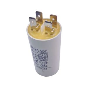 Condensateur permanent 7 µF à cosses pour moteur électrique ou pompe - Condensateur 7 µF