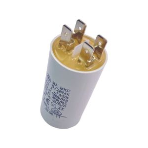 Condensateur permanent 8 µF à cosses pour moteur électrique ou pompe - Condensateur 8µF