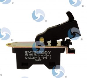 Interrupteur compatible à gâchette FEIN DSK658 - Interrupteur à gâchette DUSS P60 de 12,0 A