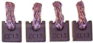 Balais de charbon compatible pour démarreur MAGNETON (PAL/SKODA) 443115141331