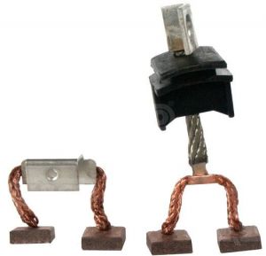 Balais de charbon compatible pour démarreur REMY (DELCO) 96289430