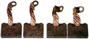 Balais de charbon compatible pour démarreur DENSO 2280005460