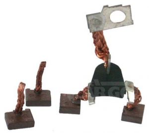 Balais de charbon compatible pour démarreur BOSCH 141184