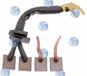 Balais de charbon compatible pour démarreur HITACHI S114903A
