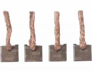 Balais de charbon compatible pour démarreur FIAT 55353237