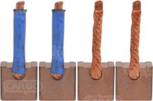 Balais de charbon compatible pour démarreur REMY (DELCO) CER3087