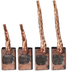 Balais de charbon compatible pour démarreur VALEO PSX1661674