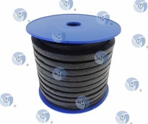 Tresse graphitée PTFE  10 x 10 mm  - bobine complète