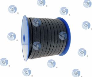 Tresse graphitée PTFE  10 x 10 mm  - bobine complète - Tresse graphitée PTFE 10 x 10 mm - bobine complète