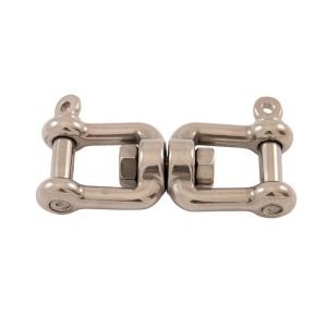 Émerillon avec 2 manilles Ø 16mm (Inox)