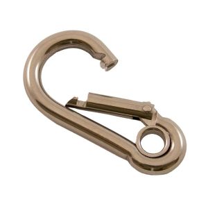 Mousqueton alpin à oeil DIN5299 Ø 10mm (Acier) - Mousqueton alpin à oeil supportant une charge jusqu'à 310kg