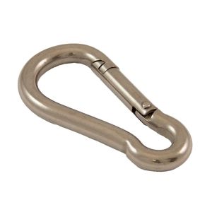 Mousqueton alpin Ø 7mm (Inox) - Mousqueton alpin INOX supportant une charge jusqu'à 180kg