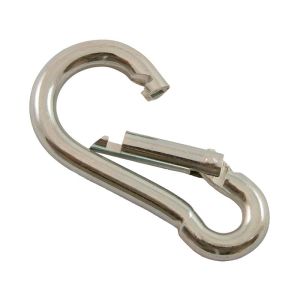 Mousqueton alpin Ø 8mm (Inox) - Mousqueton alpin INOX supportant une charge jusqu'à 225kg