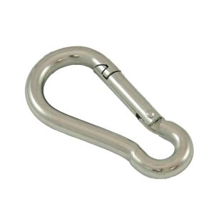 Mousqueton alpin DIN5299 forme C Ø 7mm (Acier)