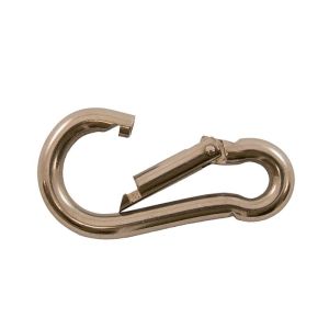 Mousqueton alpin DIN5299 forme C Ø 10mm (Acier) - Mousqueton alpin supportant une charge jusqu'à 310kg