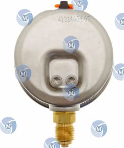 Manomètre GLYCÉRINE   63  (eau/air) / Boîtier inox - Manomètre GLYCÉRINE 63