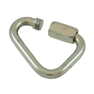 Maillon rapide delta Ø 6mm (Acier) - Maillon rapide delta supportant une charge jusqu'à 250 kg