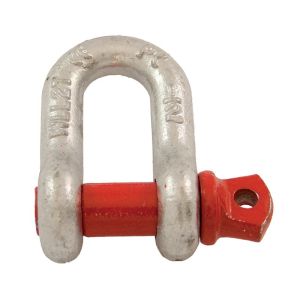 Manille droite Ø 25mm (Haute Résistance) - Manille droite à piton supportant jusqu'à 6500 kg